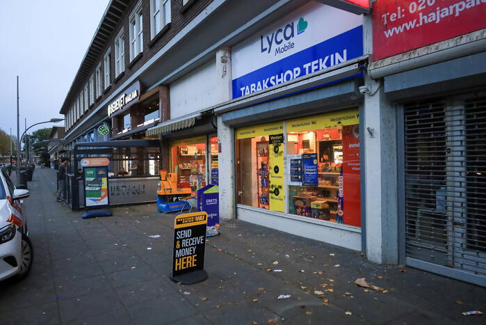 Overval op tabakshop