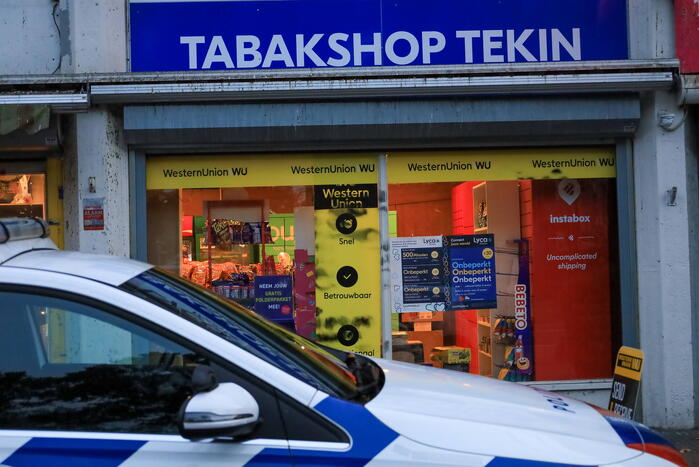 Overval op tabakshop
