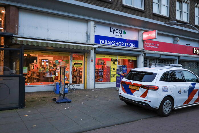 Overval op tabakshop