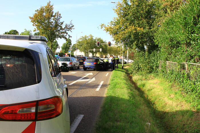 Gewonde en grote schade bij kettingbotsing