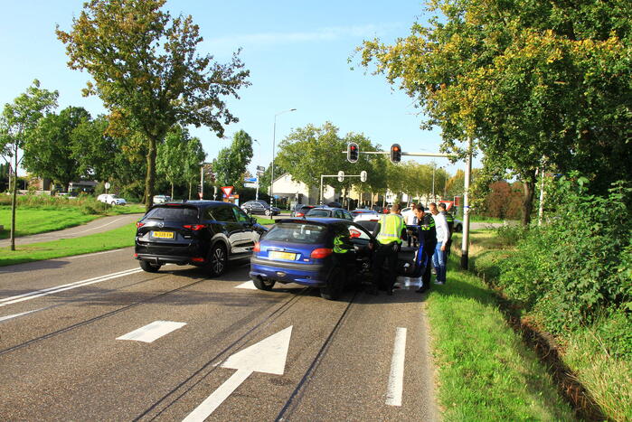 Gewonde en grote schade bij kettingbotsing