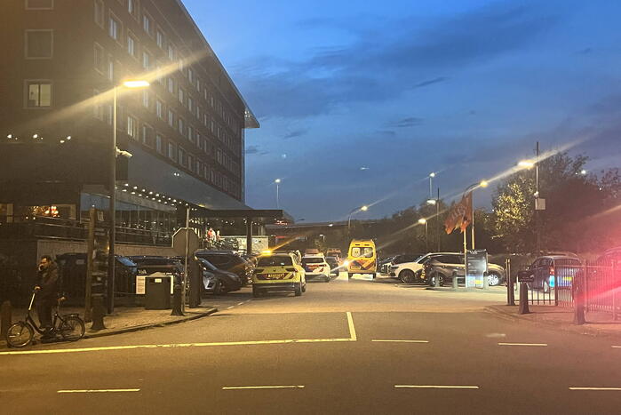 Traumahelikopter ingezet bij medische noodsituatie in hotel