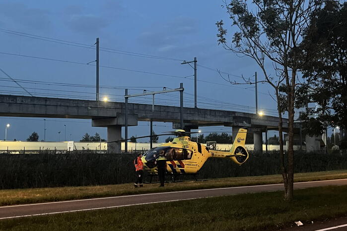 Traumahelikopter ingezet bij medische noodsituatie in hotel