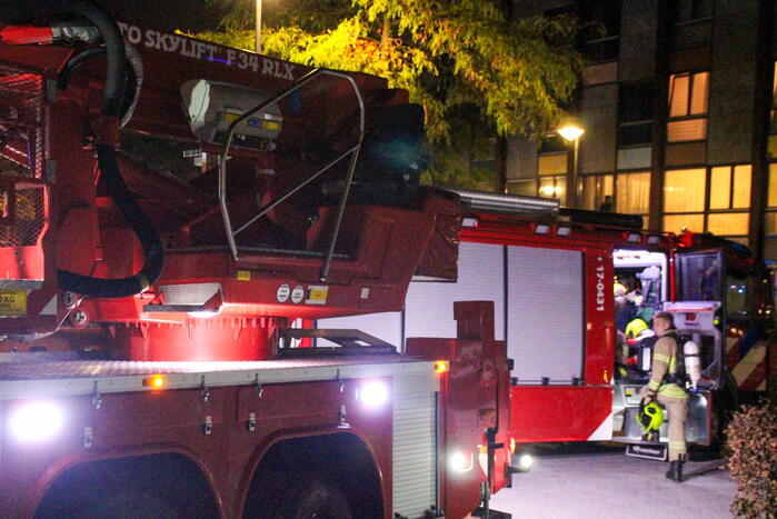 Brandweer ingezet voor melding gebouwbrand