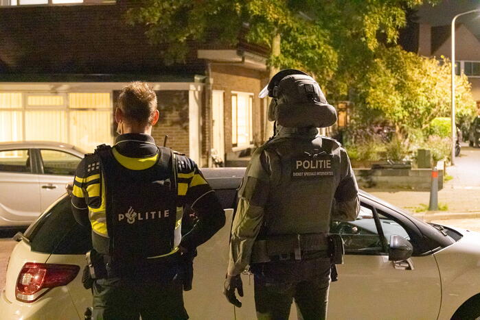 Arrestatieteam valt woning binnen na overval