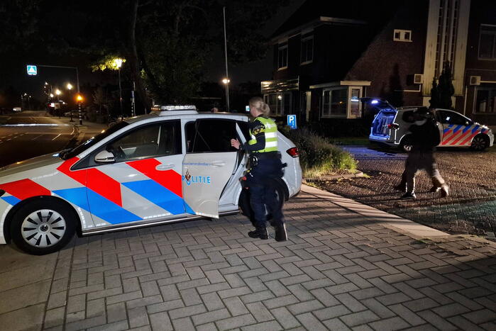 Persoon aangehouden na mogelijk inbraak