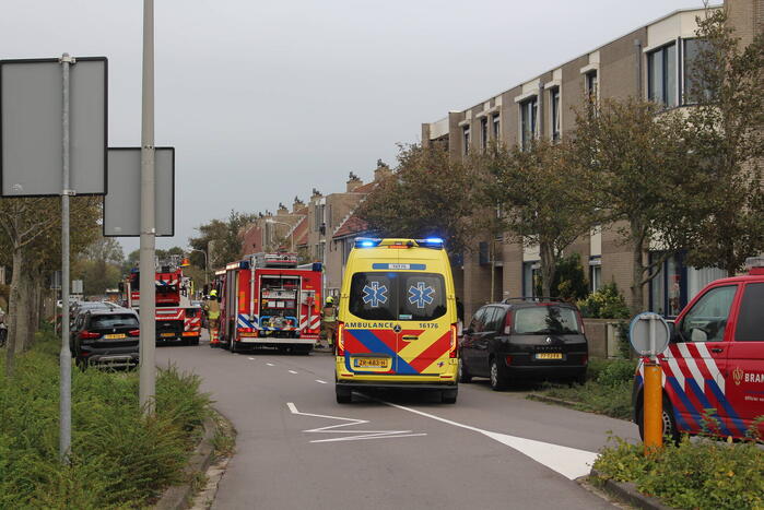 Pan op het vuur zorgt voor flinke rookontwikkeling