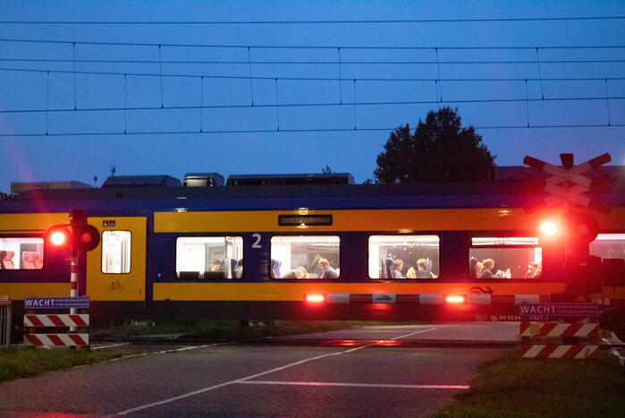 Trein valt stil door technische storing
