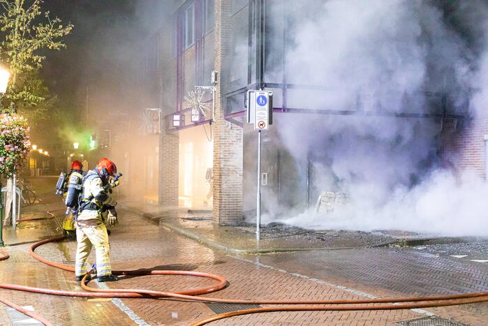 Veel schade bij brand bij Romy Fashion