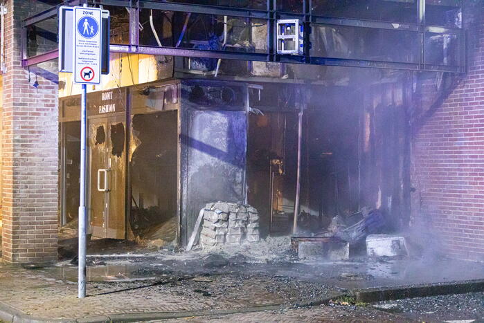 Veel schade bij brand bij Romy Fashion