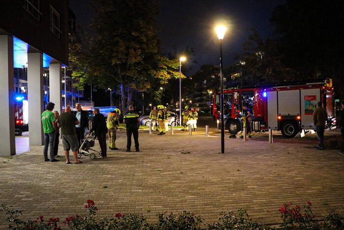 Brand in woning snel geblust