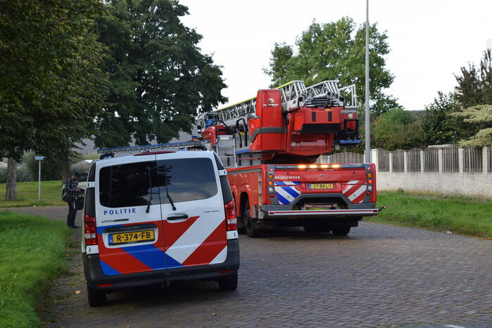 Dakdekkers veroorzaken brand op dak