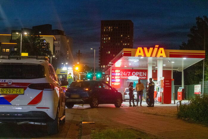 Scooterrijder gewond bij botsing met automobilist