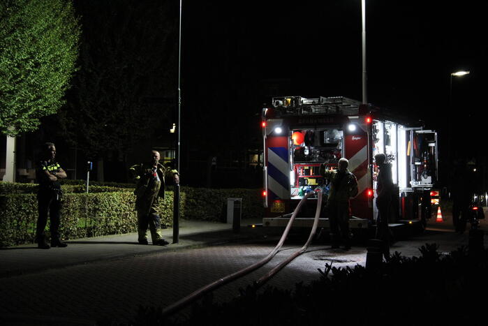 Woningen ontruimd bij brand in parkeergarage