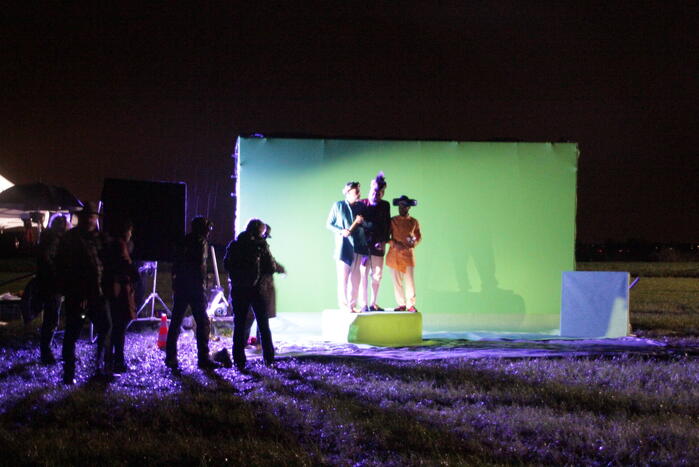 Filmopnames voor nieuwe kerstfilm