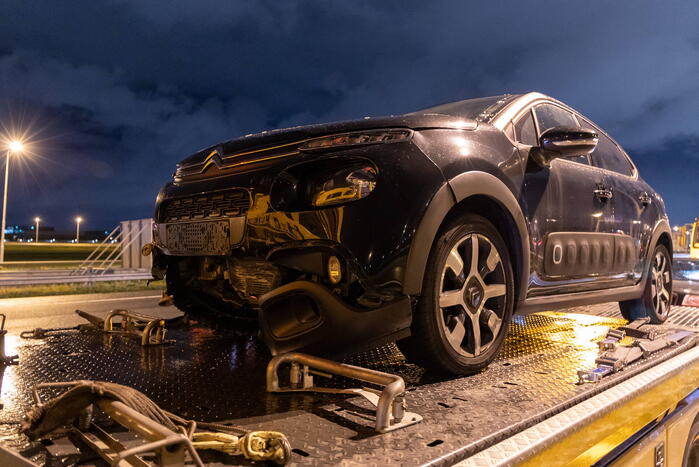 Flinke schade door gladheid op snelweg