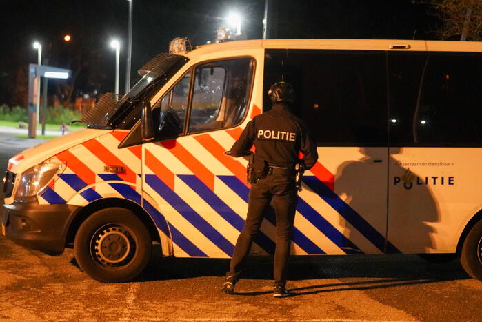 Grote politie-inzet bij massale vechtpartij