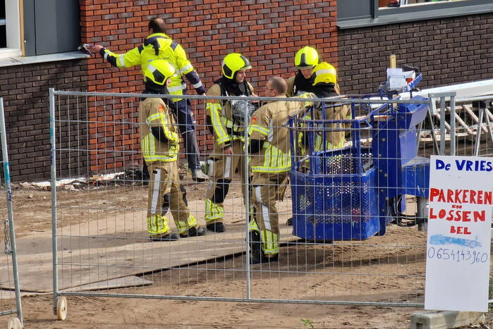 Brandweer ingezet voor gaslekkage