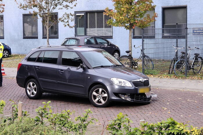 Politie verricht onderzoek nadat fietser geschept is