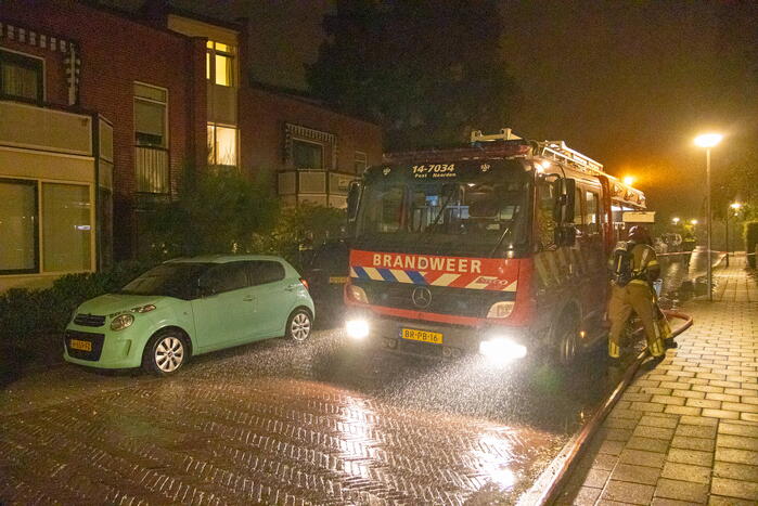 Schuur door brand verwoest