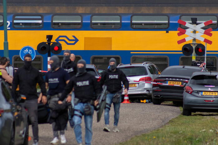 Schoten gelost na lange achtervolging