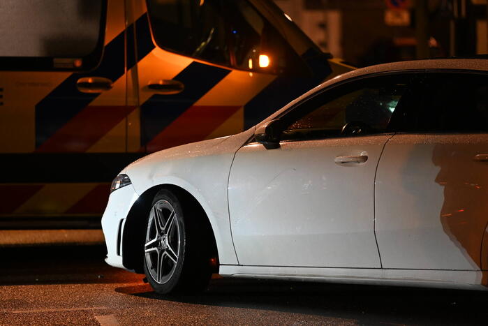 Ongeval tussen scooter en personenauto