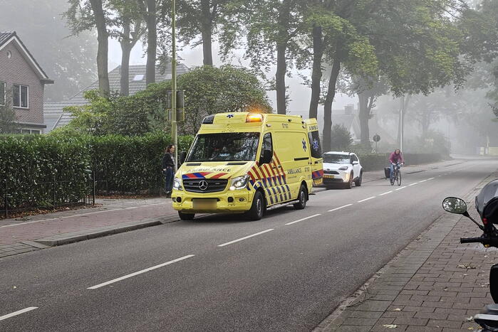Fietser gewond na harde val