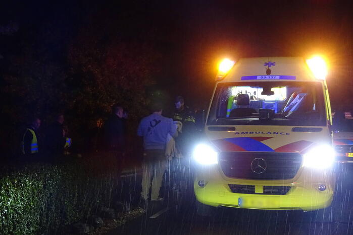 Scooterrijder gewond bij botsing