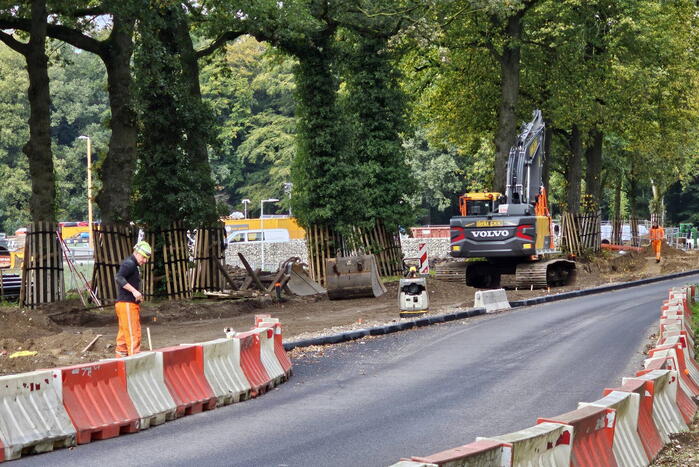 Asbest aangetroffen bij aanleg Parklaan