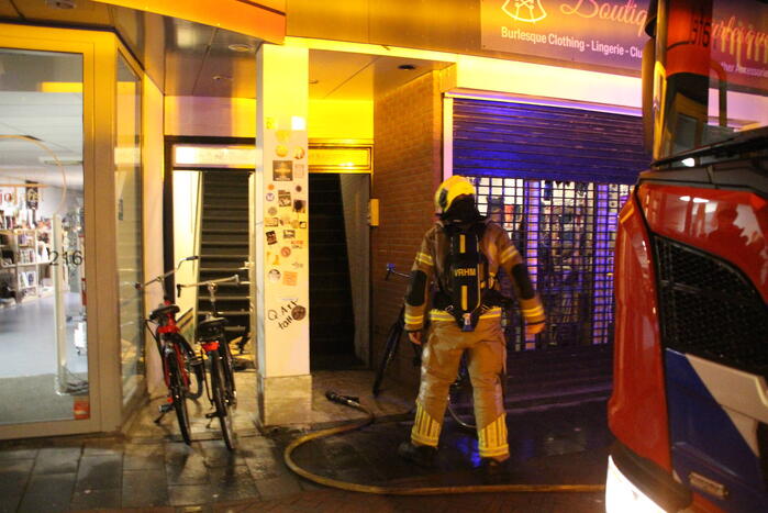 Gasstel in woning zorgt voor inzet brandweer