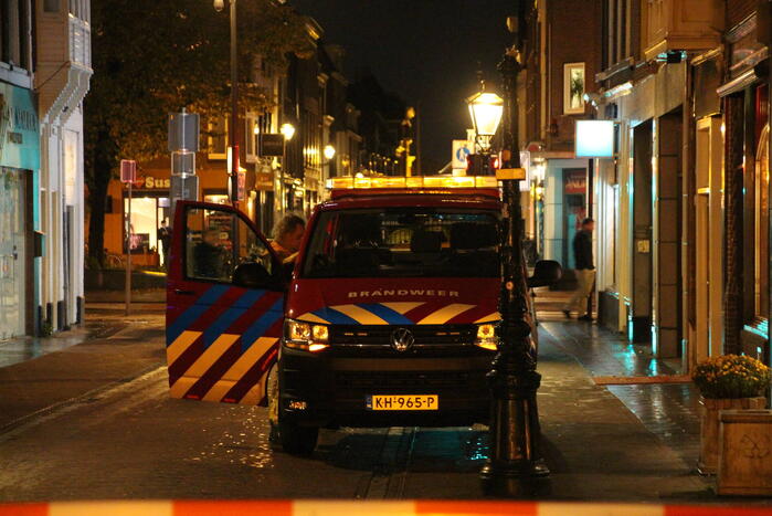 Gasstel in woning zorgt voor inzet brandweer
