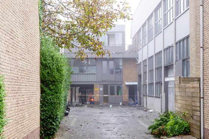 Nablussen en controle Brand Woerden