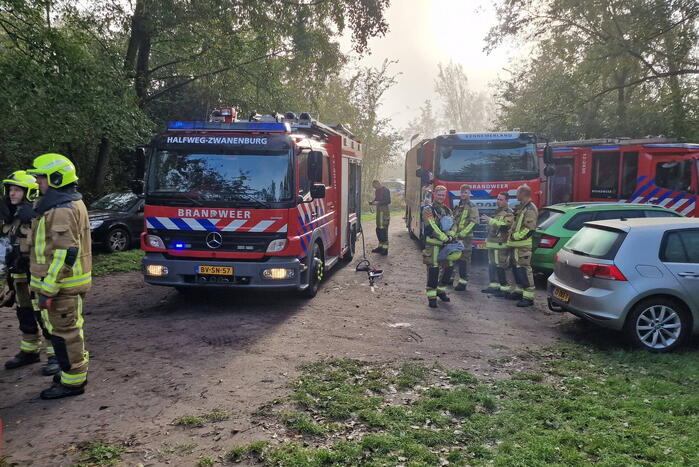 Brand in gebouw van scouting