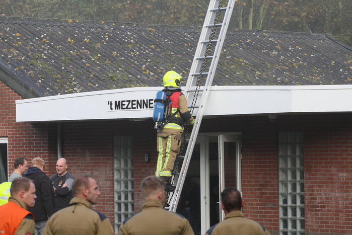 Brand in gebouw van scouting