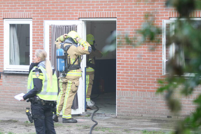 Brand in gebouw van scouting