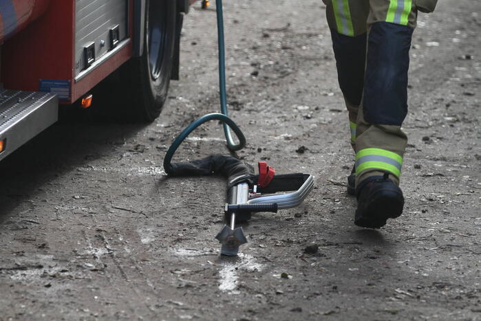 Brand in gebouw van scouting