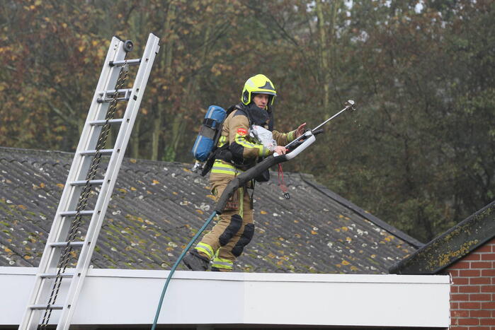 Brand in gebouw van scouting