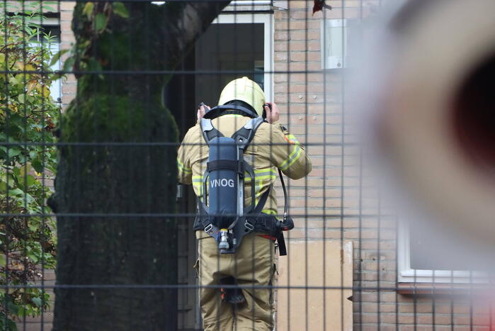 Onderzoek naar mogelijke gaslekkage in woning