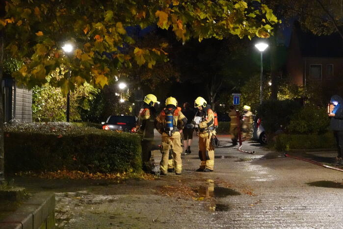 Veel schade door brand op zolder