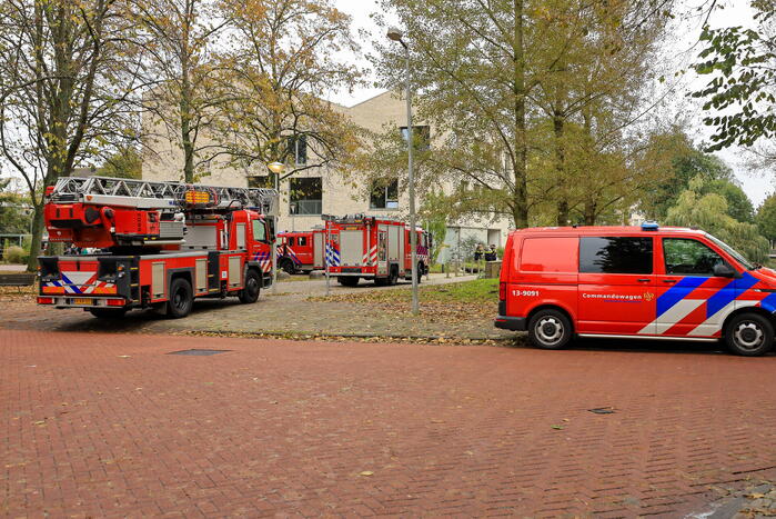 School ontruimd vanwege brand