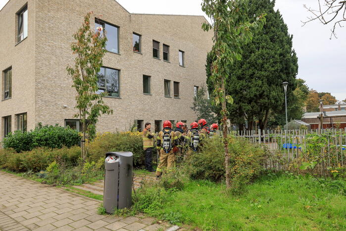 School ontruimd vanwege brand