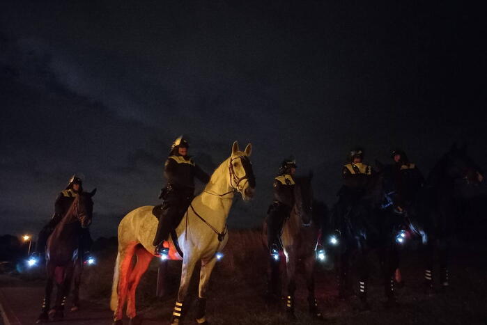 Massale politie-inzet tijdens bekerduel quickboys-nac breda