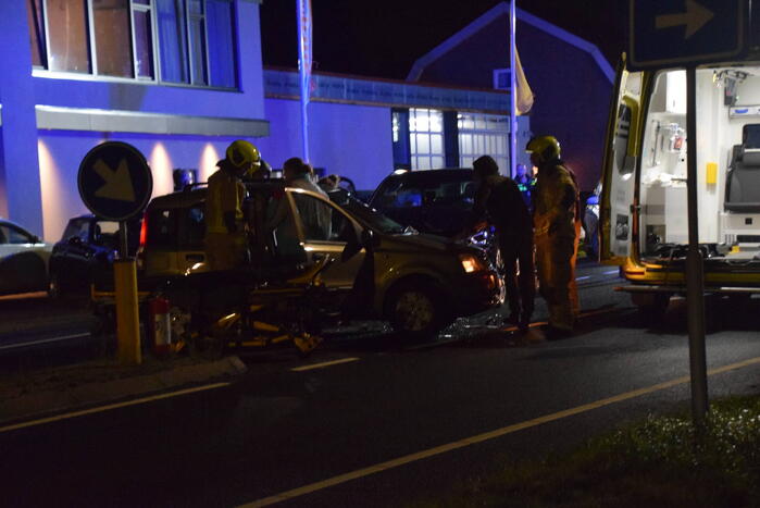 Persoon gewond bij ongeval tussen twee voertuigen