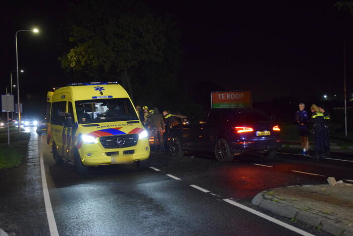 Persoon gewond bij ongeval tussen twee voertuigen