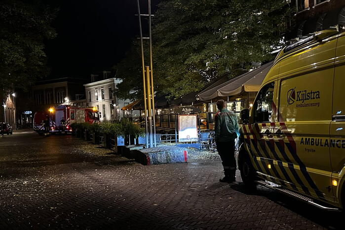 Hulpdiensten groots ingezet voor incident met gevaarlijke stoffen bij restaurant