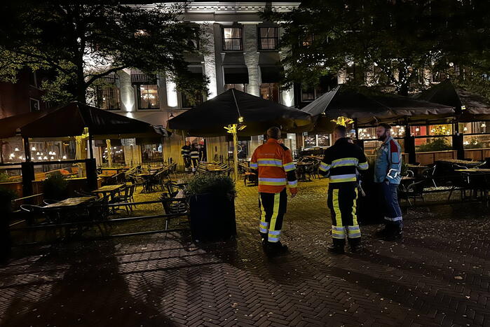 Hulpdiensten groots ingezet voor incident met gevaarlijke stoffen bij restaurant
