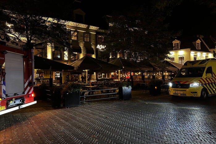 Hulpdiensten groots ingezet voor incident met gevaarlijke stoffen bij restaurant