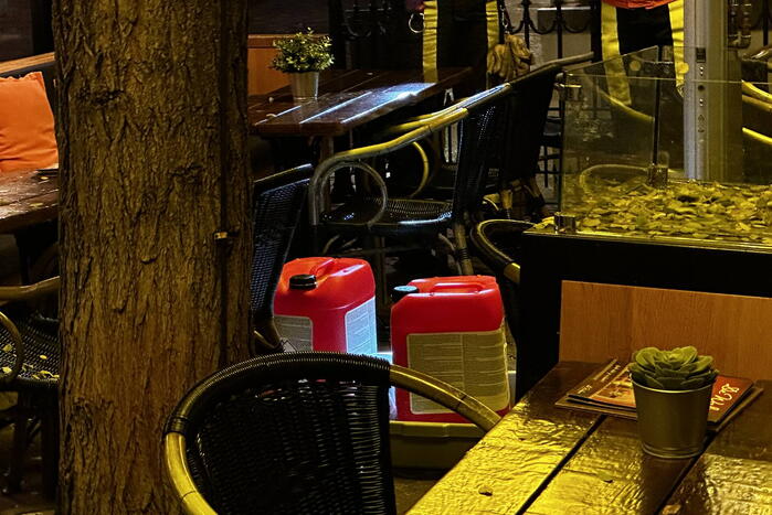 Hulpdiensten groots ingezet voor incident met gevaarlijke stoffen bij restaurant