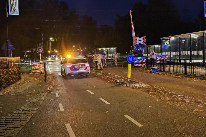 Treinverkeer stilgelegd na aanrijding op spoor