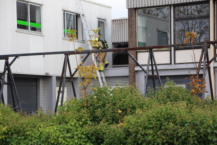 Grote brand in voormalige kringloopwinkel